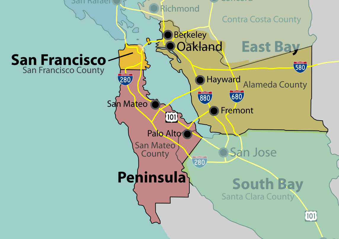 bay area map alphacare